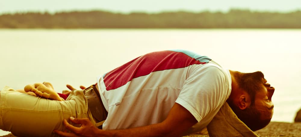 Yoga Backbend For Camping
